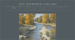 Desktop Screenshot of jeffhepworthart.com